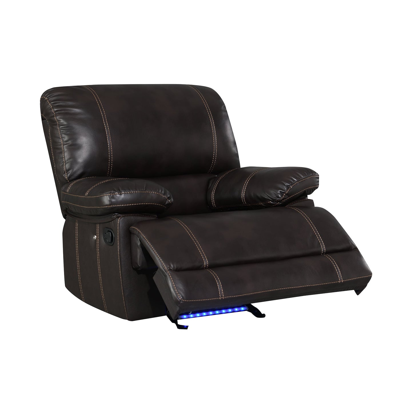 Recliner Chair Sofa Manual Reclining Home Seating Seats Movie Theater