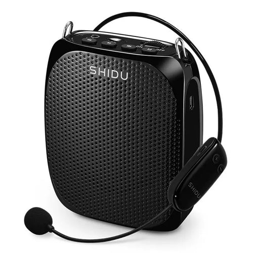 SHIDU S615 Ultra Wireless Voice Amplifier Portable UHF Mini Audio