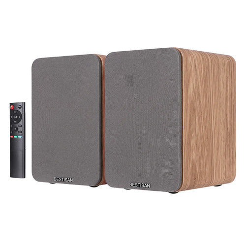 80W 2.0 HiFi Speaker Soundbar Bookshelf Bluetooth Speaker Home Theatre