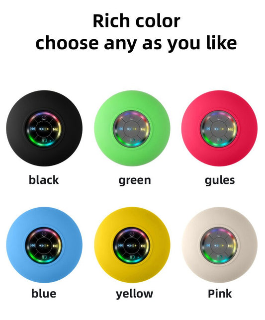 Mini Bluetooth Speaker Waterproof Bathroom Audio Wireless Shower