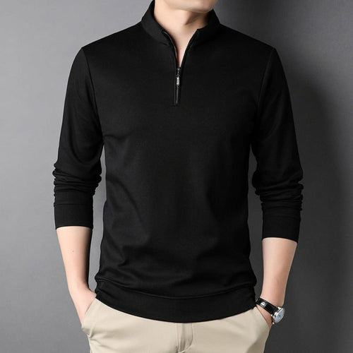 Mens Casual Long Sleeve Top