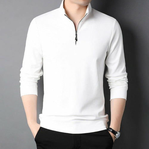 Mens Casual Long Sleeve Top