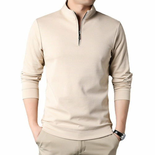 Mens Casual Long Sleeve Top