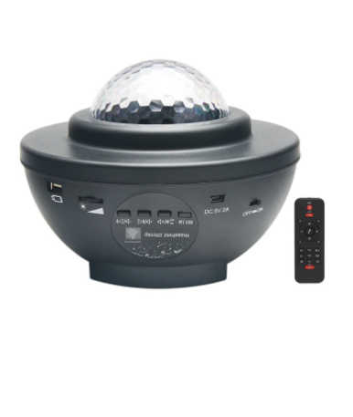 Starry Sky Galaxy Projector with Bluetooth Speaker