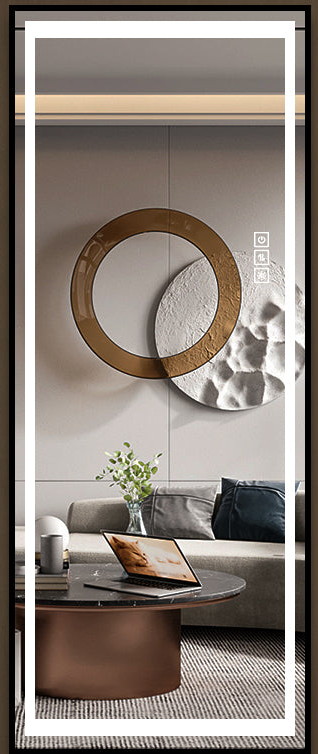 LED Mirror Full Length Mirror with Lights Wide Standing Tall Full Size