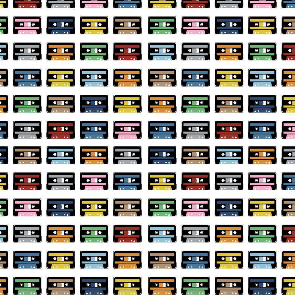 140 Rainbow Tapes  Cushion/Pillow