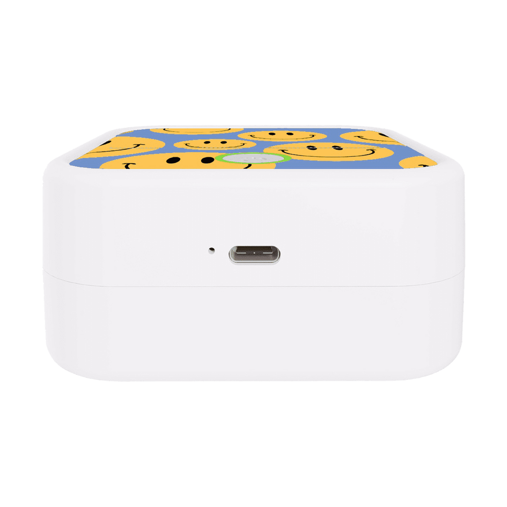 CTP500SM Wireless Mini Portable Inkless Thermal Printer & Label Maker + Paper, Android & Ios (Smiles)