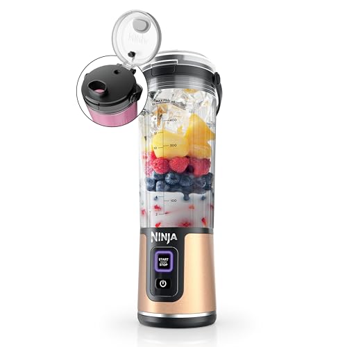 Ninja BC151NV Blast Portable Blender, Cordless, 18oz Personal Blender