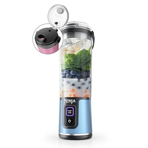 Ninja BC151NV Blast Portable Blender, Cordless, 18oz Personal Blender