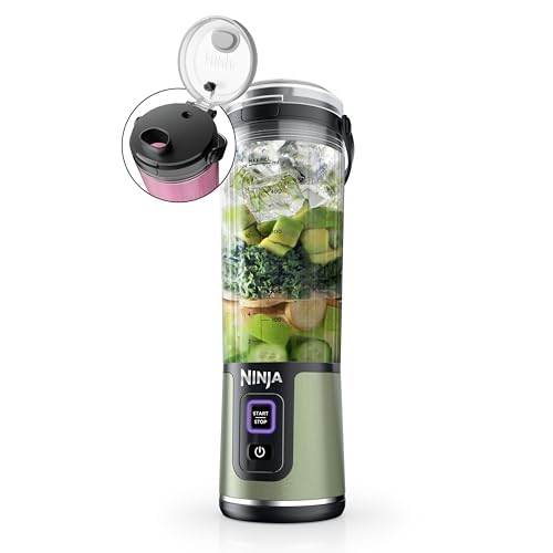 Ninja BC151NV Blast Portable Blender, Cordless, 18oz Personal Blender