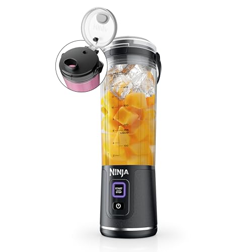Ninja BC151NV Blast Portable Blender, Cordless, 18oz Personal Blender