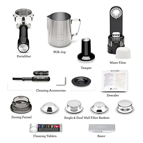 The Breville Barista Pro Espresso Machine with Grinder & Milk Frother, Cappuccino & Latte Maker