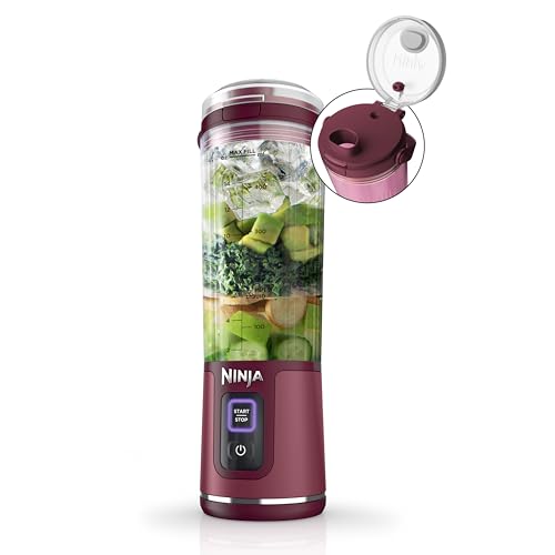 Ninja BC151NV Blast Portable Blender, Cordless, 18oz Personal Blender