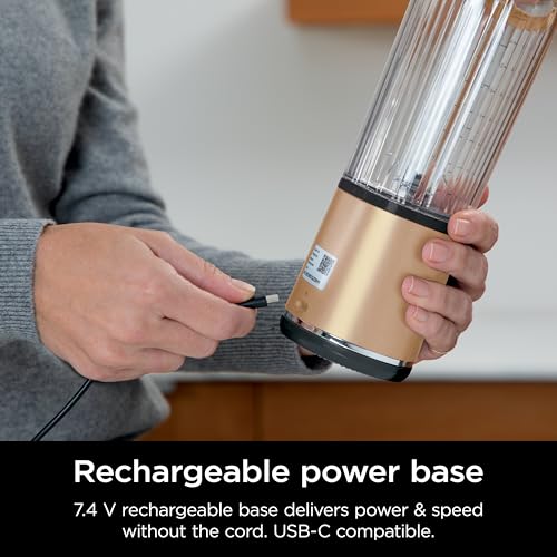 Ninja BC151NV Blast Portable Blender, Cordless, 18oz Personal Blender
