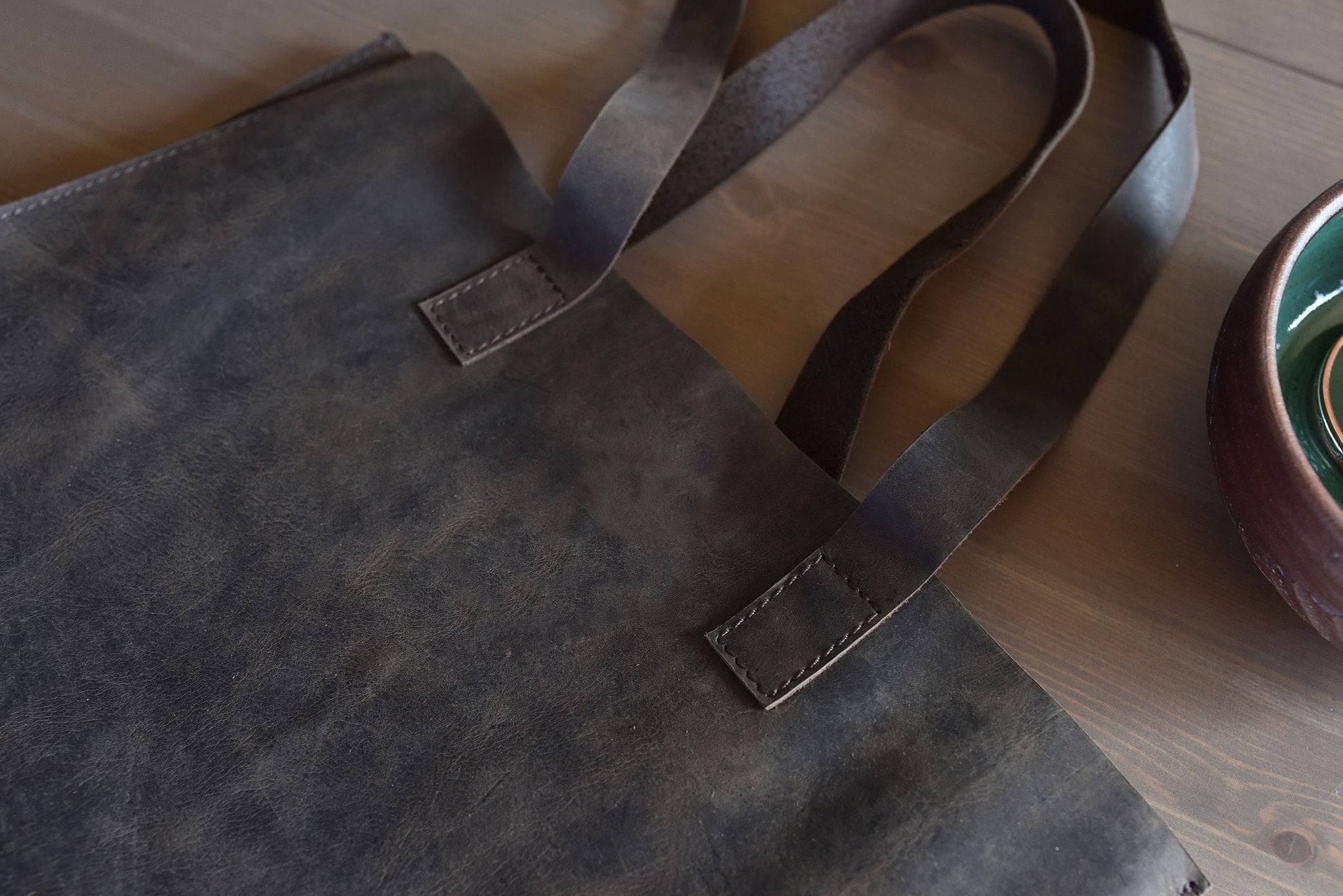 Raw Edge Tote Bag