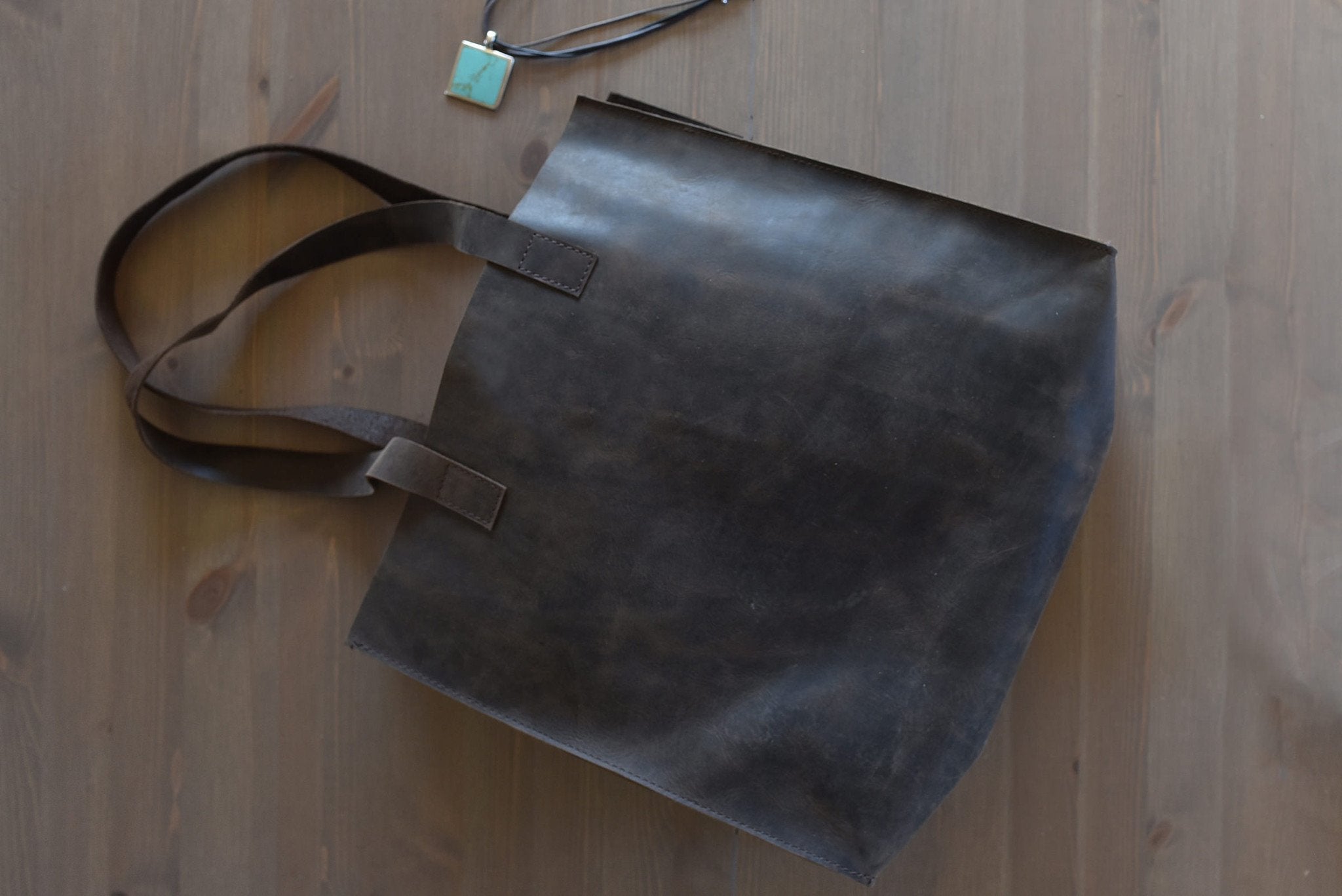 Raw Edge Tote Bag