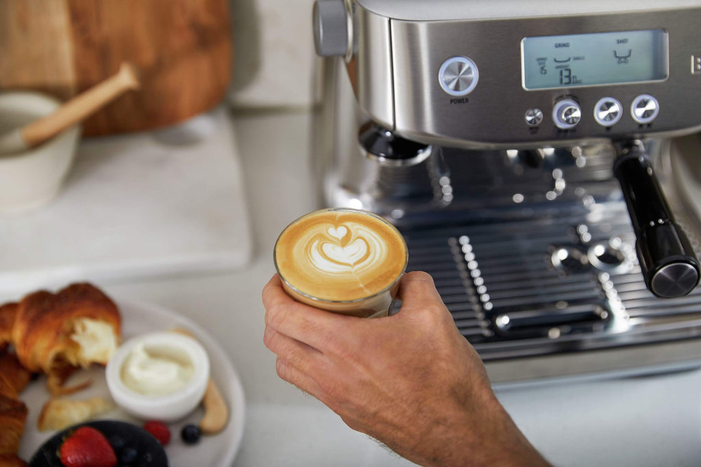 The Breville Barista Pro Espresso Machine with Grinder & Milk Frother, Cappuccino & Latte Maker