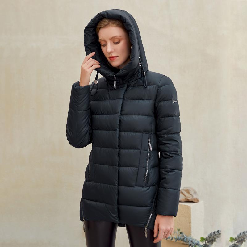 Women Hooded Winter Parka