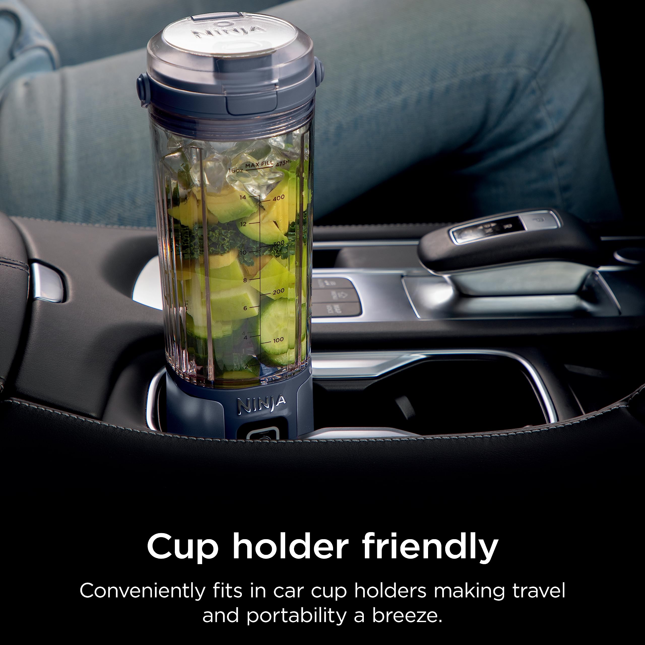 Ninja BC151NV Blast Portable Blender, Cordless, 18oz Personal Blender