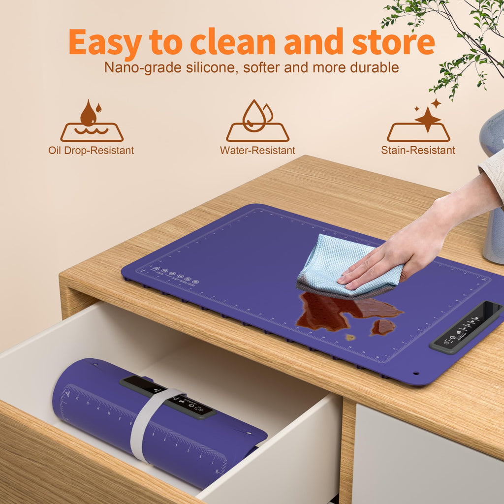 Warming Mat for Food, Electric Warming Tray