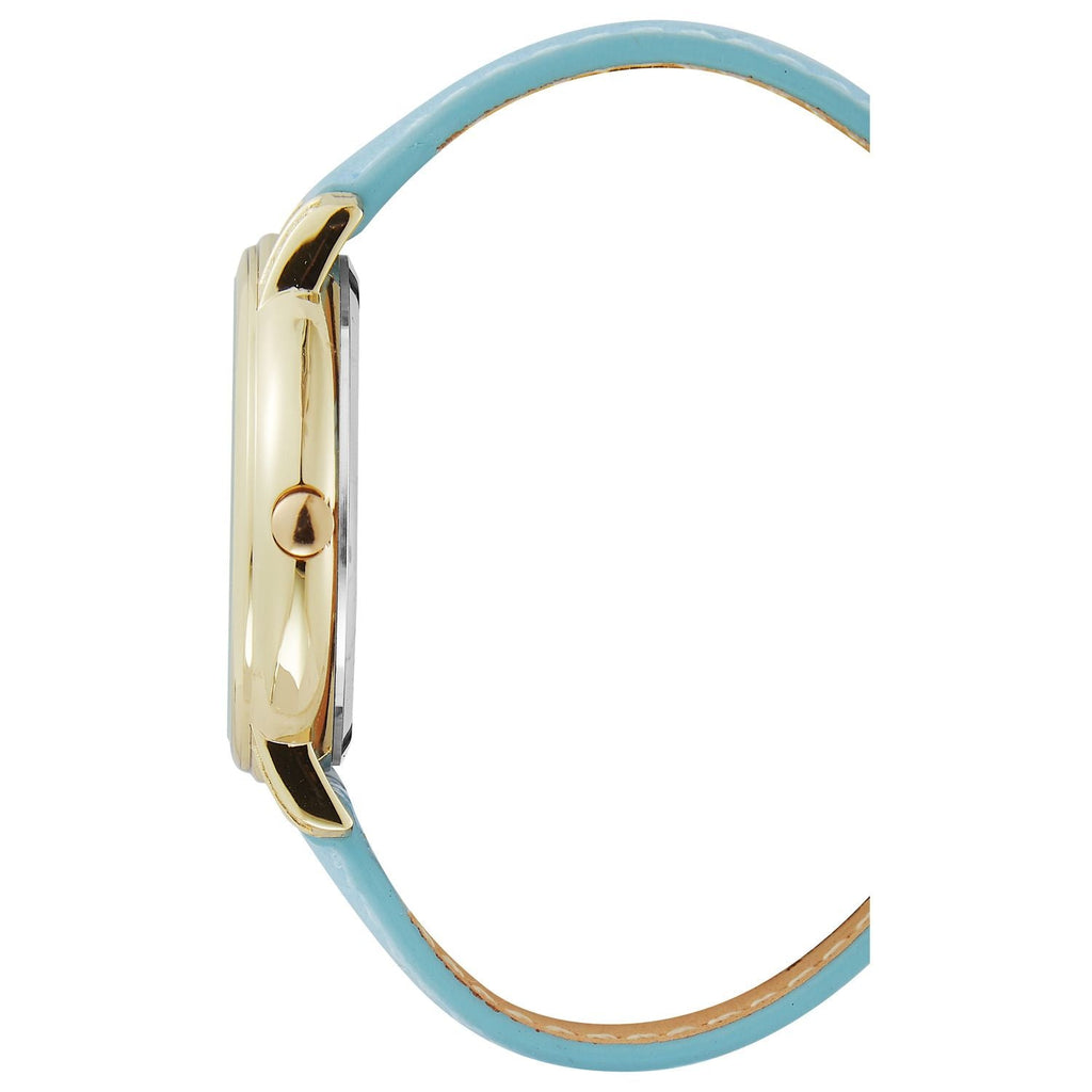 Nine West Gold and Blue Women Watch