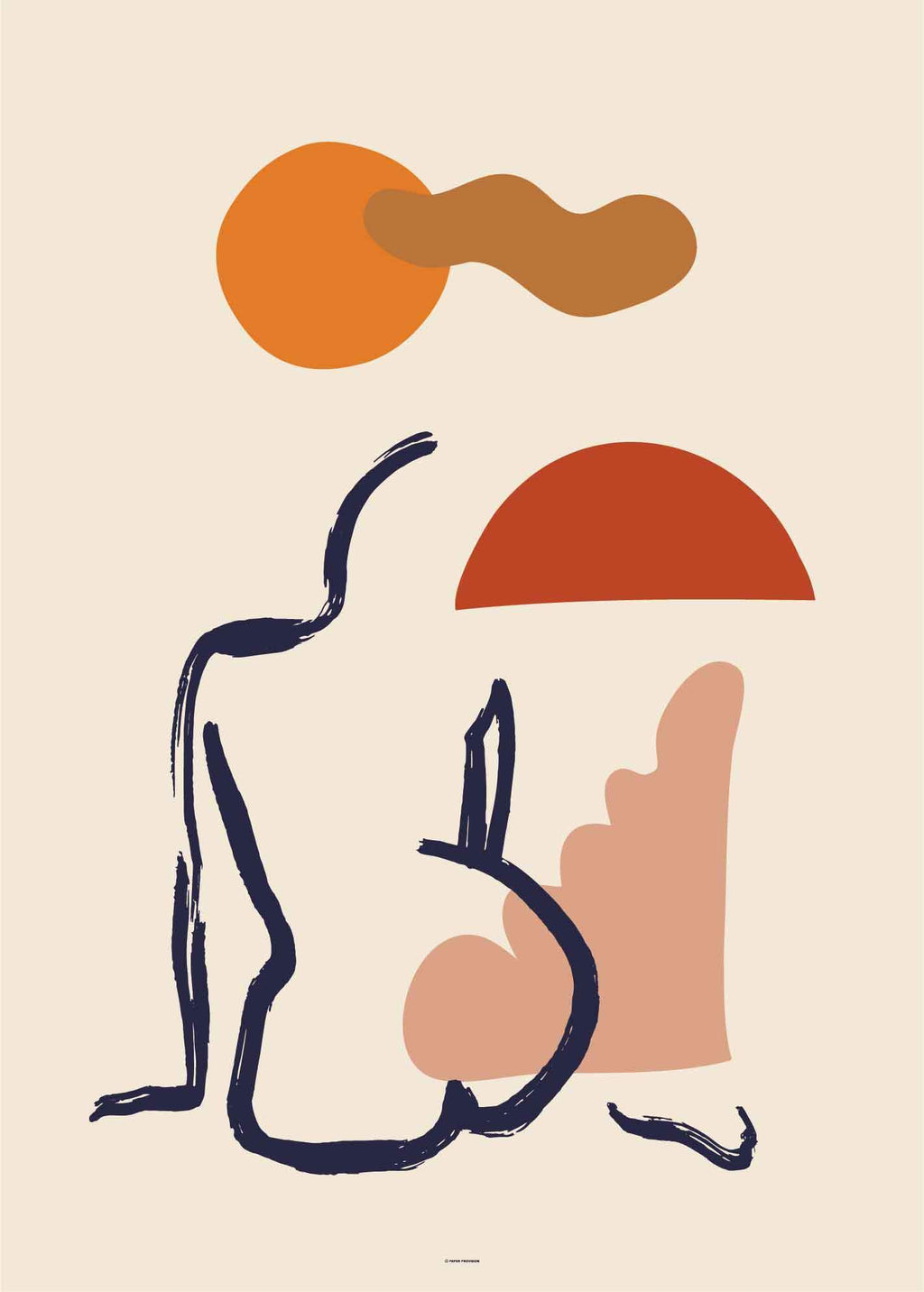 Abstract Organic Doodles III