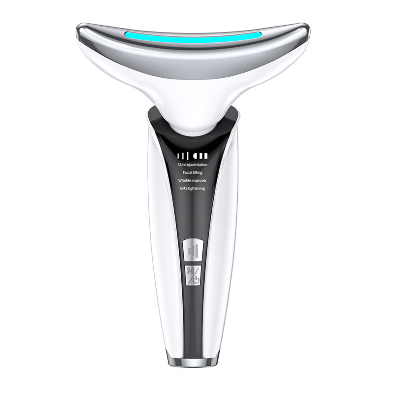LED Photon Therapy Face & Neck Lifting Device - Anti-Aging Skin Tightening Massager