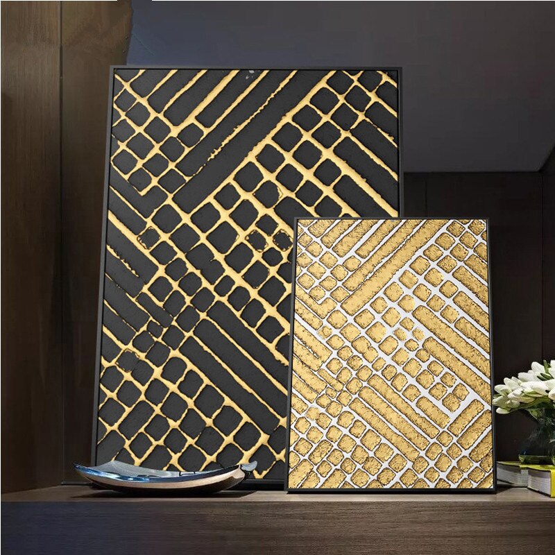 Abstruct Gold Parallel World