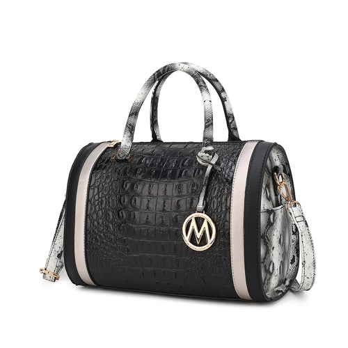 MKF Collection Eleanor Faux Crocodile-Embossed Bag by Mia K