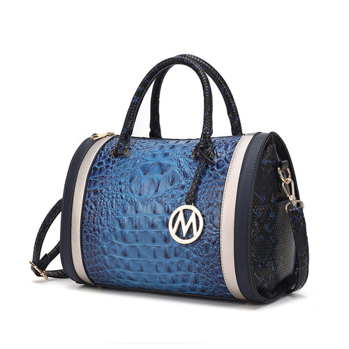 MKF Collection Eleanor Faux Crocodile-Embossed Bag by Mia K