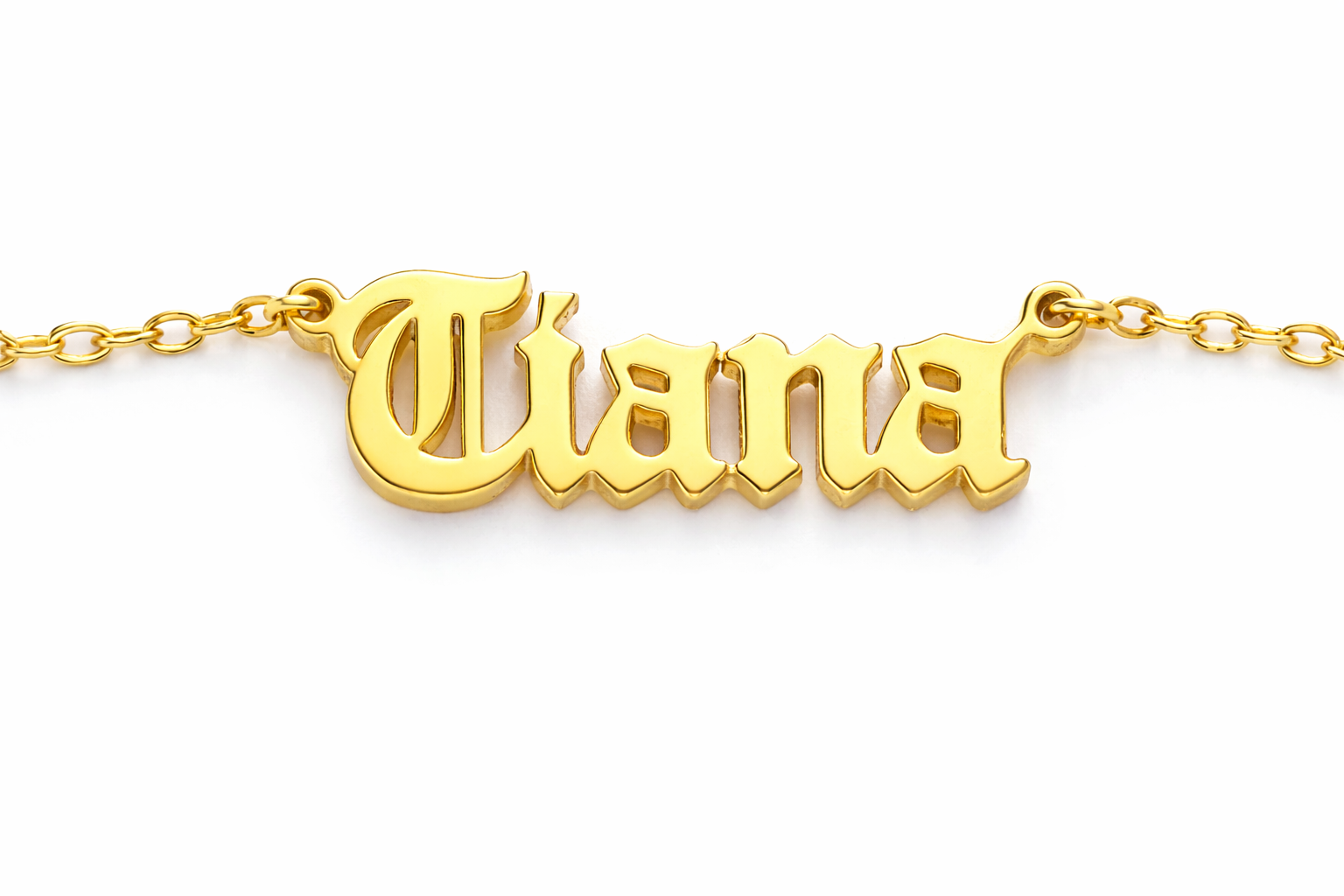 Cursive Nameplate Necklace