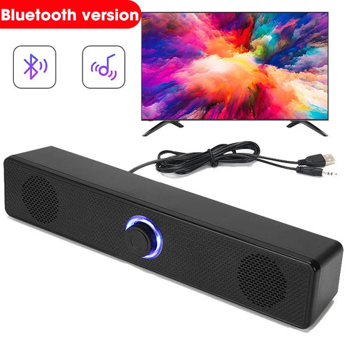 Computer Bluetooth 5.3 Speakers Sound Box USB Wired High Quality