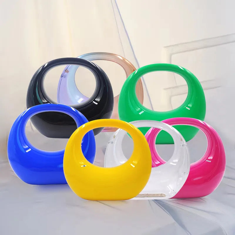 Evening Acrylic Clutch Party Purse