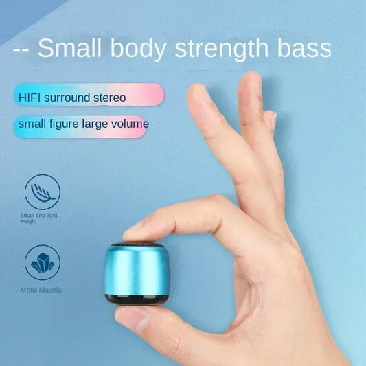Small Wireless Bluetooth Speaker Mini Cute Mobile Phone Subwoofer