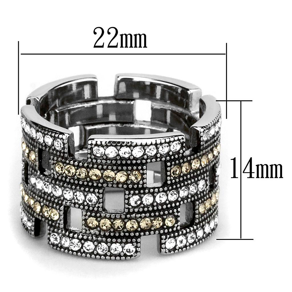 High polished (no plating) Stainless Steel Ring