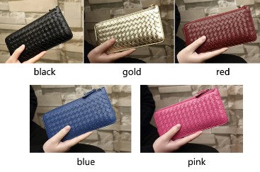 Genuine sheep leather luxury wallet