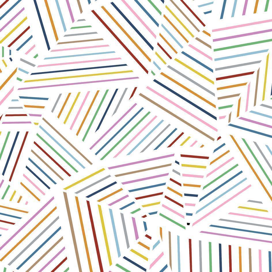 Ab Linear Rainbow Zoom  Cushion/Pillow