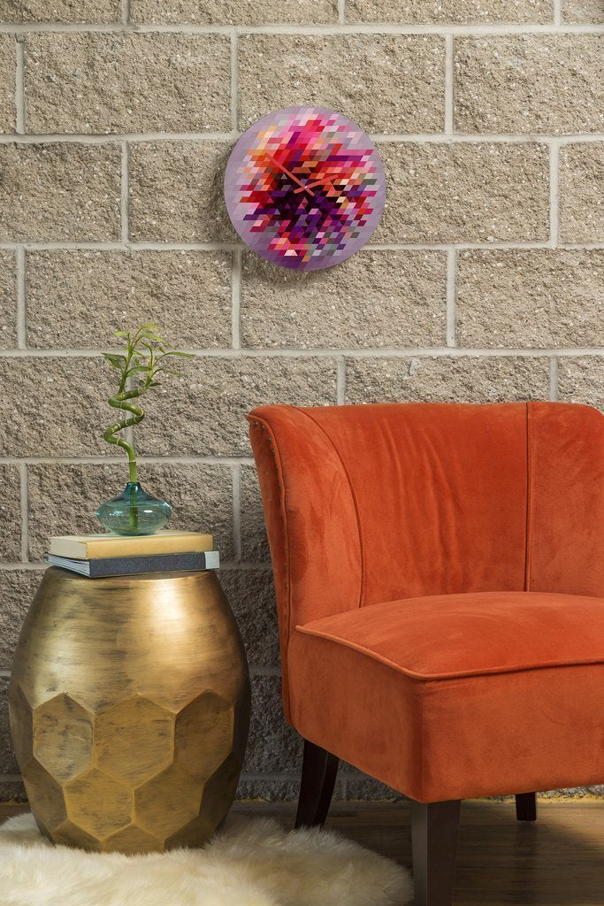 Distortion Wall Clock