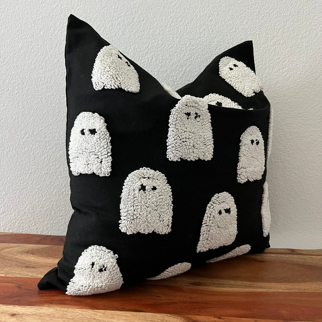 Halloween Throw Pillow Cover, Tufted Accent Pillow