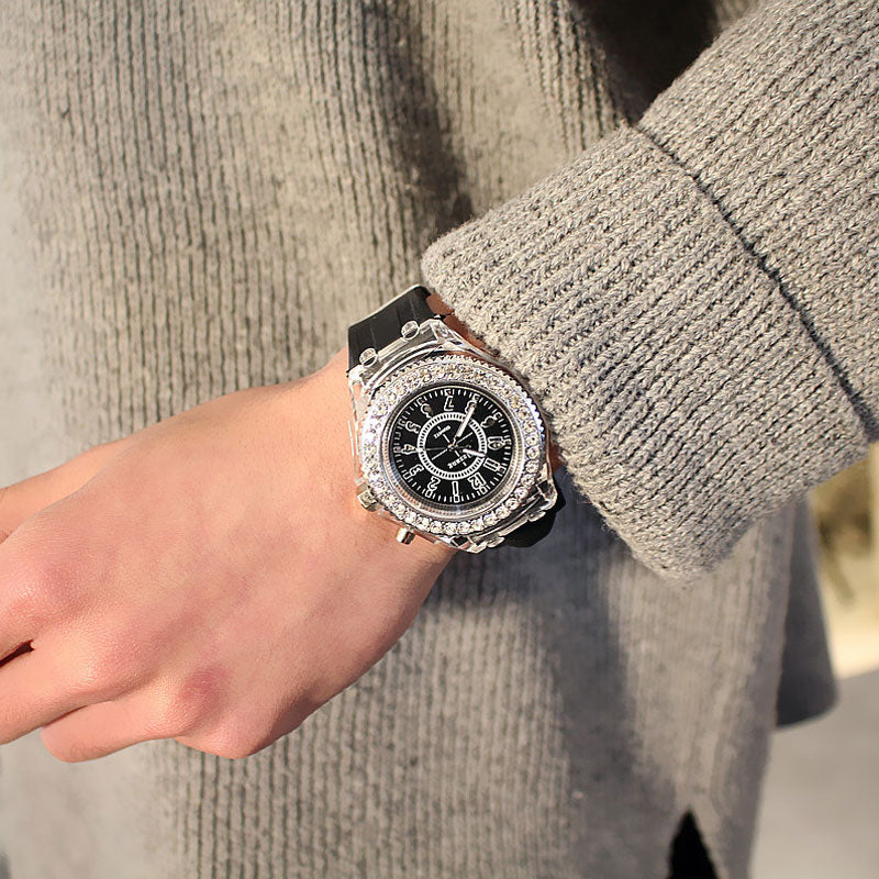 LED Flash Luminous Watch